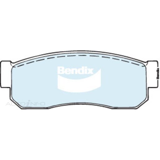 Bendix Front Brake Pads - DB293-GCT