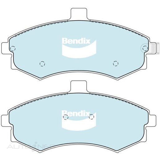 Bendix Ceramic Front Brake Pads - DB1503-GCT