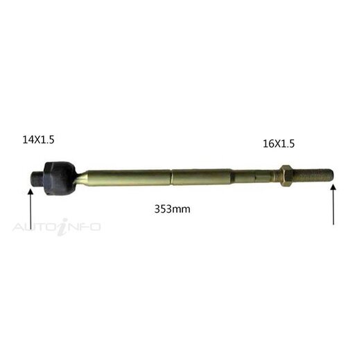 Protex Steering Rack End - RE953