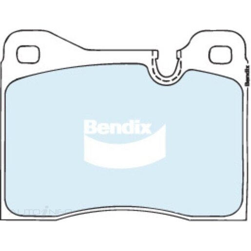 Bendix Front Brake Pads - DB163-GCT