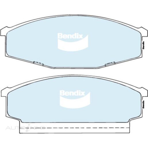 Bendix Front Brake Pads - DB424-GCT