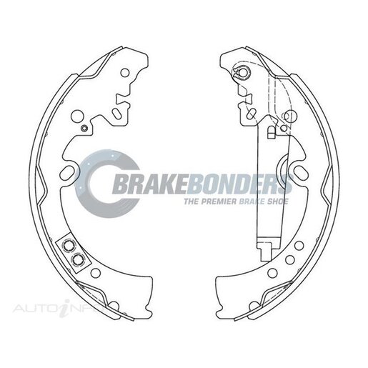 Brake Shoes - Rear