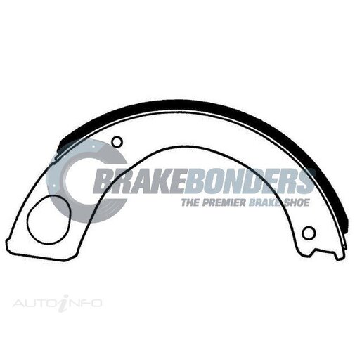 Brake Bonders Parking Brake Shoe - N1835