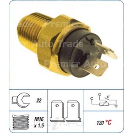 PAT Premium Engine Coolant Temp Gauge Sender - WTS-014