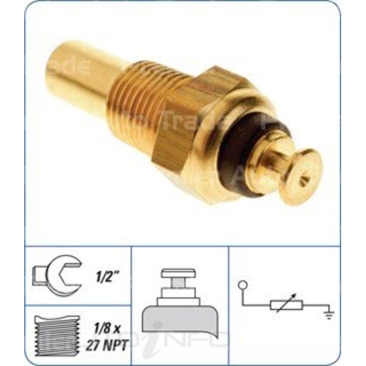 PAT Premium Engine Coolant Temp Gauge Sender - WTS-021