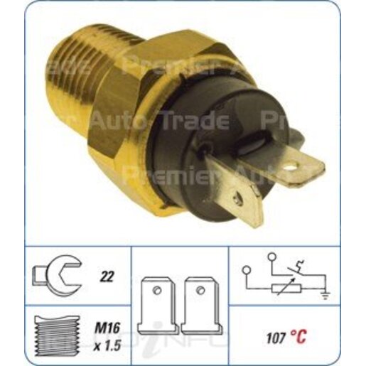 PAT Premium Engine Coolant Temp Gauge Sender - WTS-033