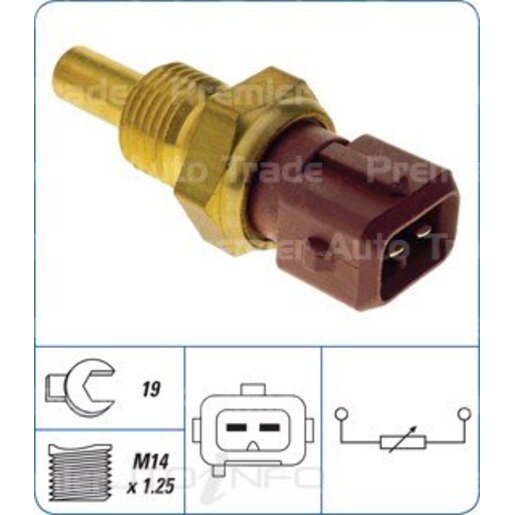 PAT Premium Engine Coolant Temp Gauge Sender - WTS-046