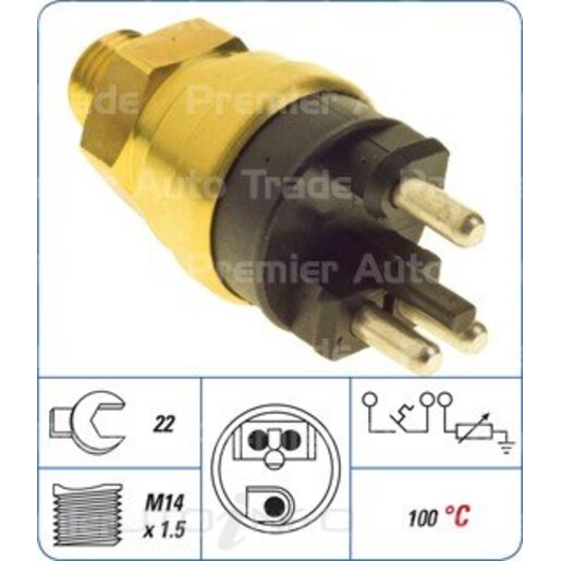 PAT Premium Engine Coolant Temp Gauge Sender - WTS-051