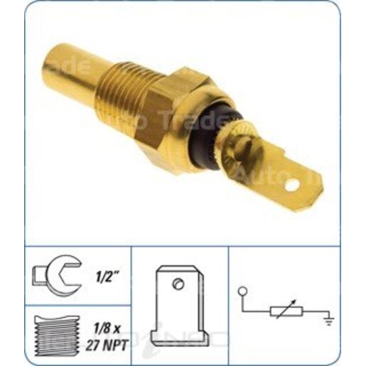 PAT Premium Engine Coolant Temp Gauge Sender - WTS-052