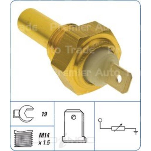 PAT Premium Engine Coolant Temp Gauge Sender - WTS-053