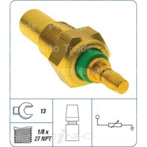 PAT Premium Engine Coolant Temp Gauge Sender - WTS-057