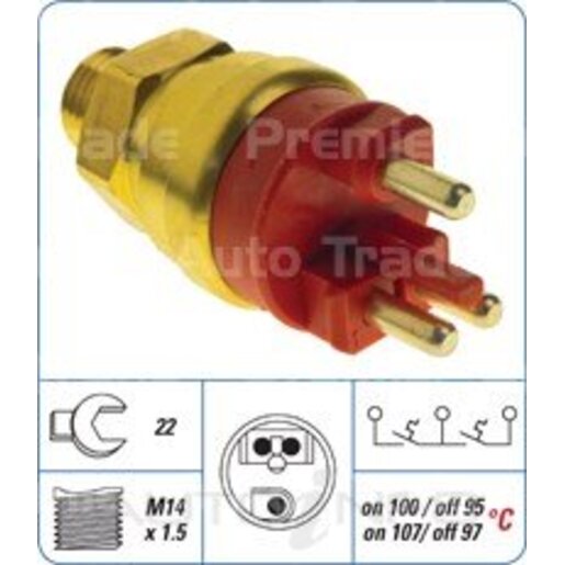 PAT Premium Cooling Fan Switch - CFS-017