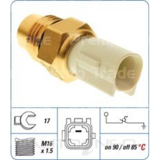 PAT Premium Engine Coolant Fan Temperature Switch - CFS-026