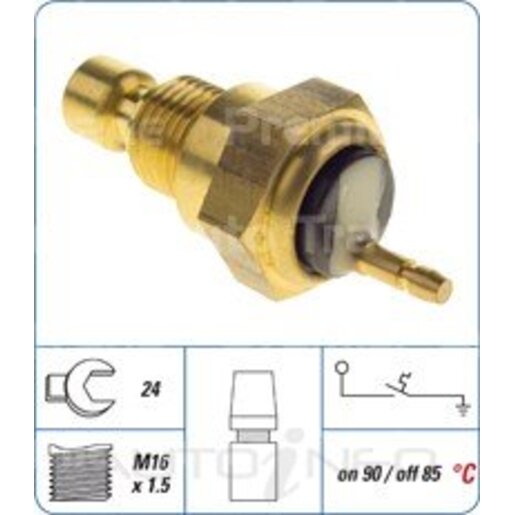 PAT Premium Engine Coolant Fan Temperature Switch - CFS-074