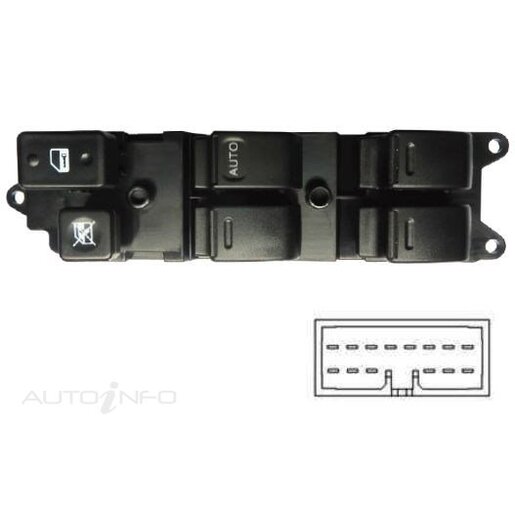 Door Power Window Switch - Front