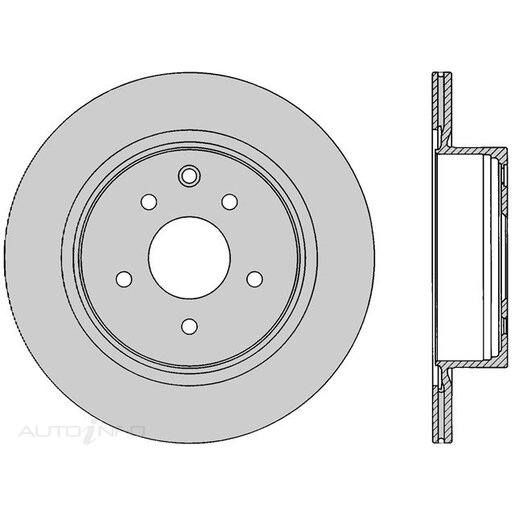 Protex Ultra Rear Disc Rotor -  DR1052