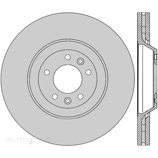 Protex Ultra Front Disc Rotor - DR12359