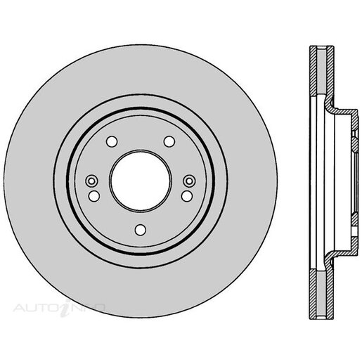 Protex Ultra Front Disc Rotor - DR1271