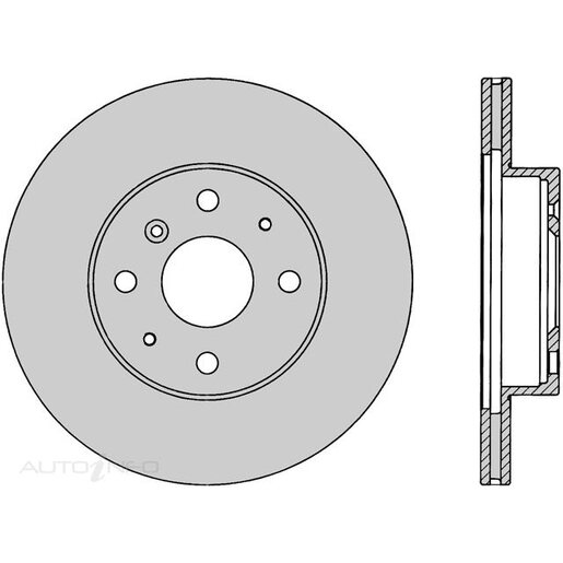 Protex Ultra Front Disc Rotor - DR497