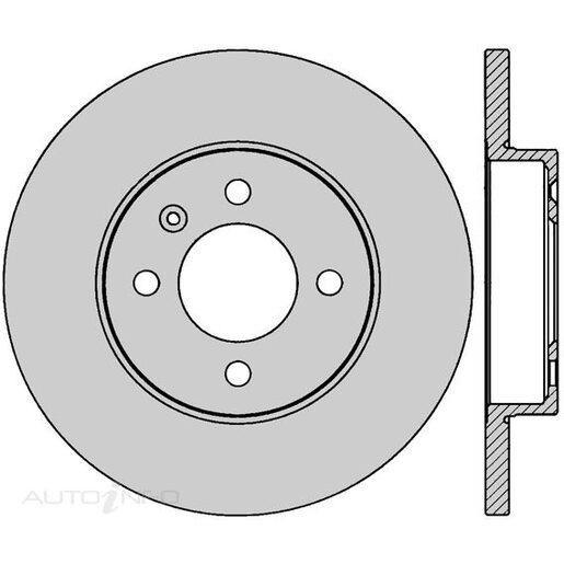 Protex Ultra Select Disc Rotor - Front - SDR12306