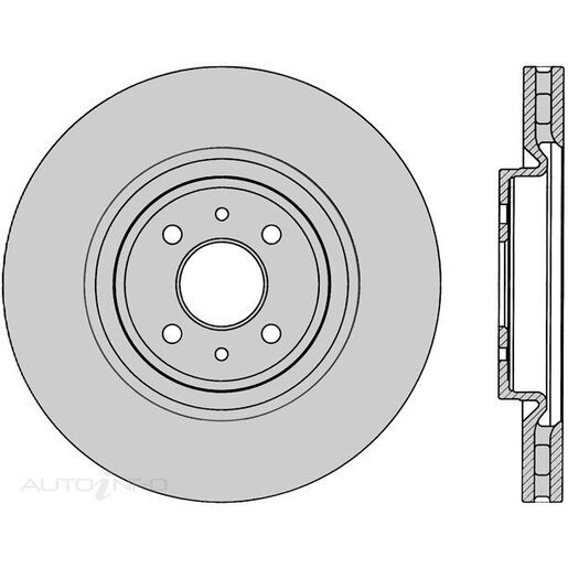 Protex Ultra Select Disc Rotor - Rear - SDR12348