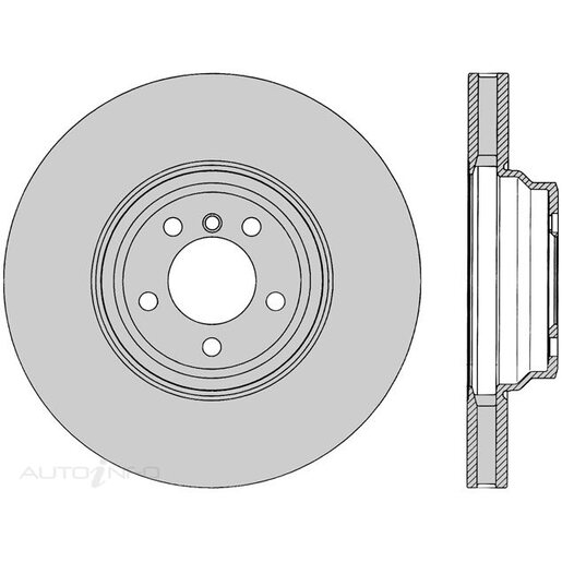 Protex Ultra Select Disc Rotor - Front - SDR12370