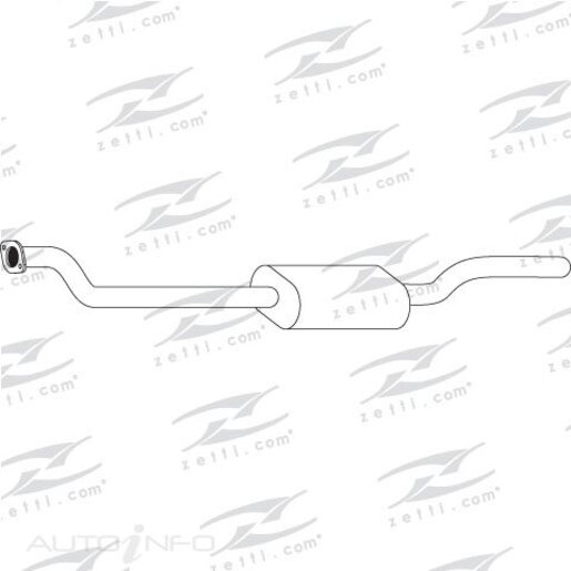 Intermediate Muffler