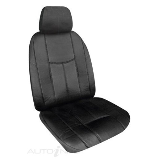 Sperling Empire Leather Rear Black Seat Cover - RM9024EMB