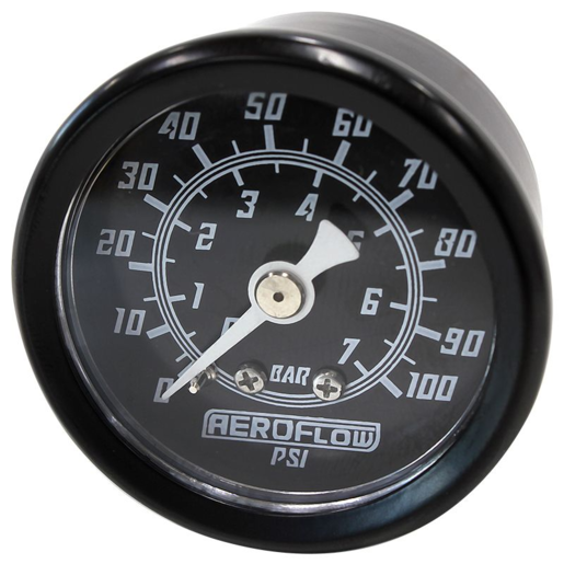 Aeroflow 1-1/2" 100 PSI Pressure Gauge - AF30-2205