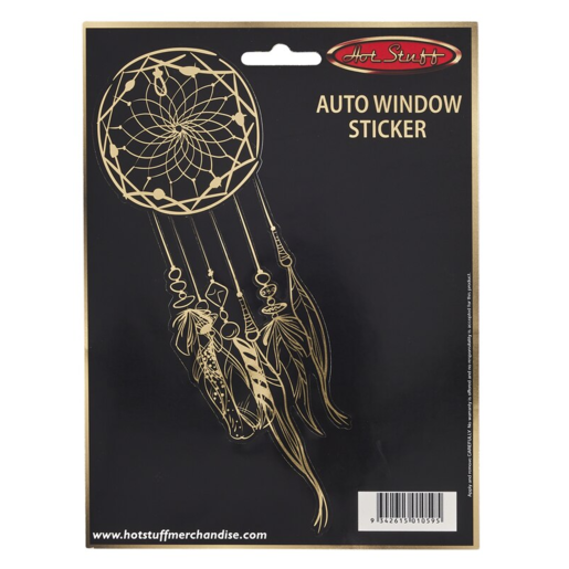 Hot Stuff Gold Dream Catcher Sticker - CH2200