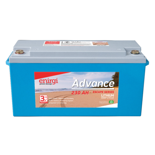 Enirgi Escape Series Lithium Cell Deep Cycle Battery - AL-12.8-230 