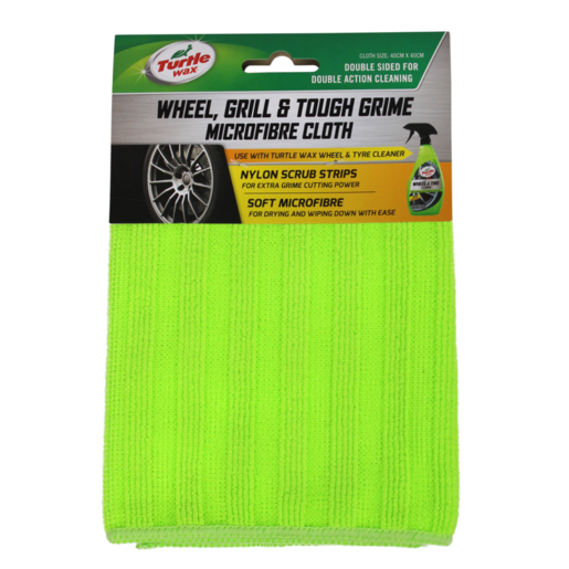 Turtle Wax Wheel, Grill & Tough Grime Cloth - TW201