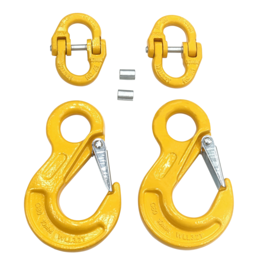 Rough Country Vehicle Chain Safety Hook Set WLL 3.2T - RCSH3, Tow Bar  Accessories, Towing, Touring & 4x4, Autopro Category