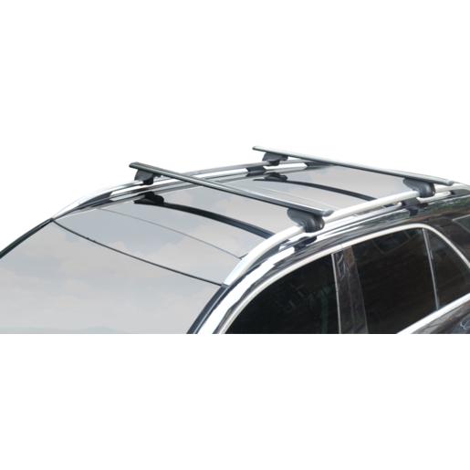 Rough Country Aerodynamic Rooftop Crossbars Black 1250mm - RCCB125B