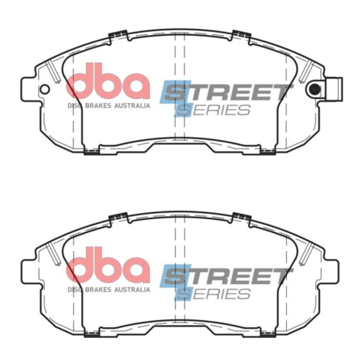 DBA Front Street Series Brake Pads - DB1232SS