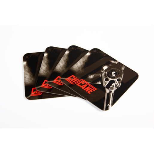 Chicane Beer Opener & Coaster Set - CH4025P 