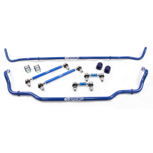 SuperPro 24mm and 18mm Front and Rear Adjustable Sway Bars - RCSTING0100KIT