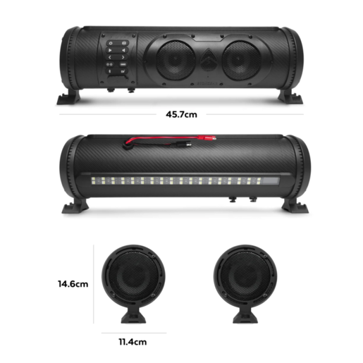 EcoXgear SoundExtreme SE18 Waterproof Soundbar - GDI-EXSE1801AU