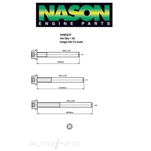 Cylinder Head Bolt Set