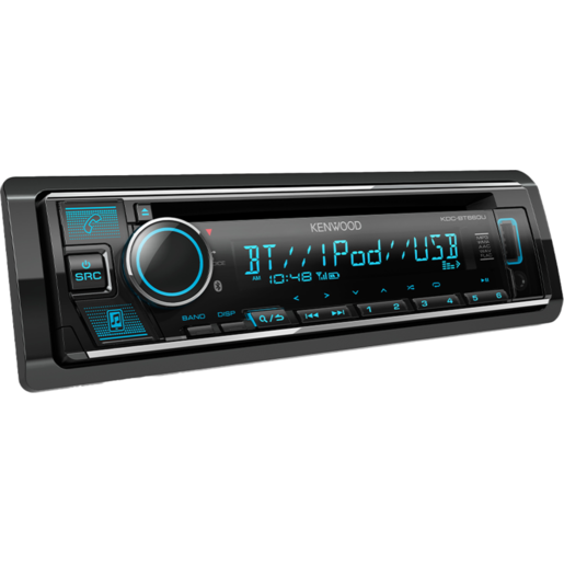 Kenwood AV Head Unit With CD USB AUX And Bluetooth - KDC-BT660U