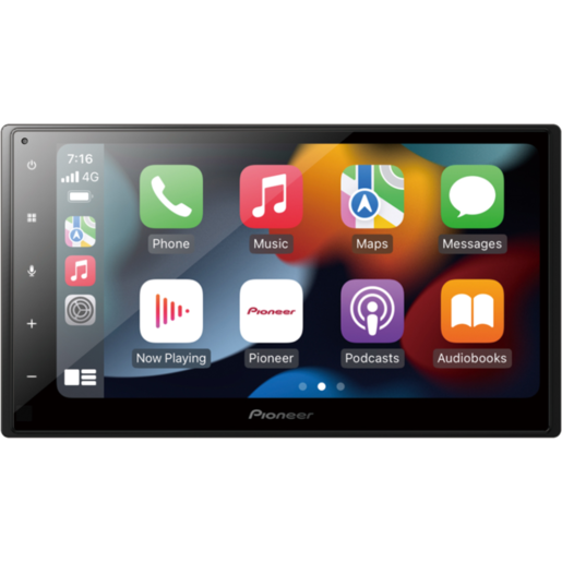 Pioneer 6.8" AV Head Unit w/ Apple CarPlay, Android Auto & Bluetooth- DMHA5450BT