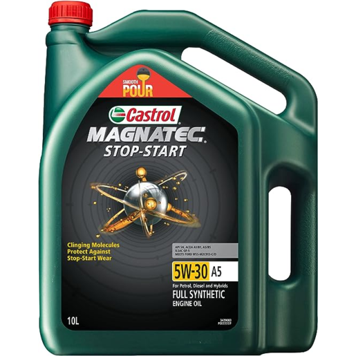 Castrol Magnatec 5W-30 A5 Full Synthetic Engine Oil 10L - 3429083