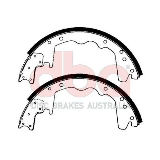 DBA Street Series Brake Shoes - DBAS1018