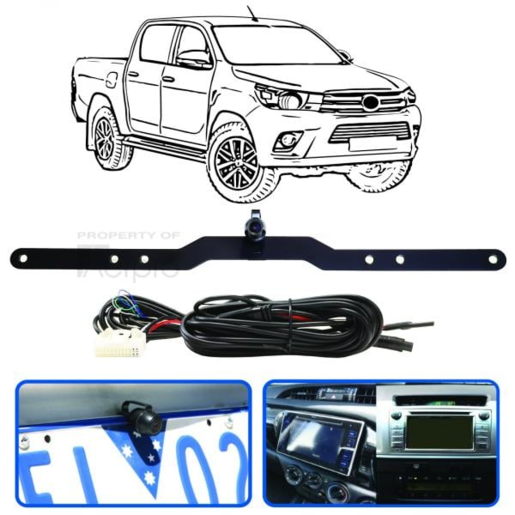 Aerpro Vehicle Specific Reverse Camera Kit To Suit Toyota Hilux - APVTY12C