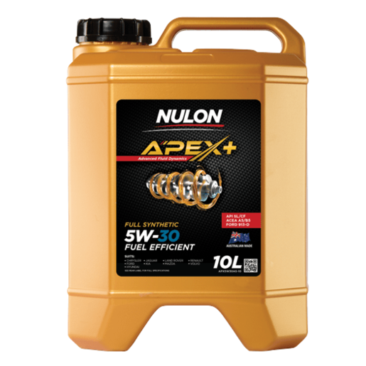 Nulon Apex+ 5W-30 Long Life Fuel Efficient 10L - APX5W30A5-10