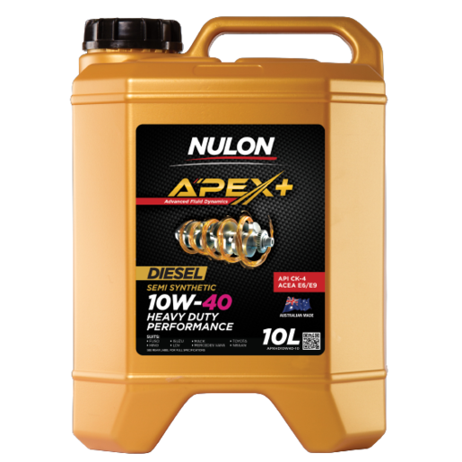Nulon APEX+ 10W-40 Semi Synthetic Diesel Engine Oil 10L - APXHD10W40-10