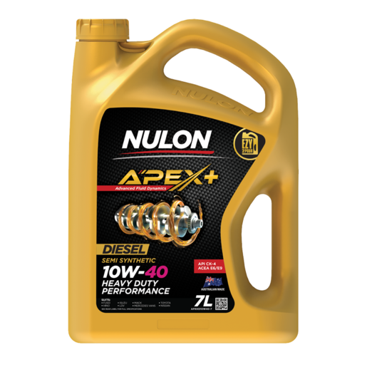 Nulon Apex+ 10W-40 Semi Synthetic Heavy Duty Engine Oil 7L - APXHD10W40-7