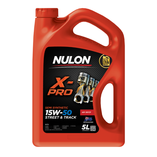 Nulon X-Pro 15W-50 Semi Synthetic Street and Track Engine Oil 5L - XPR15W50-5