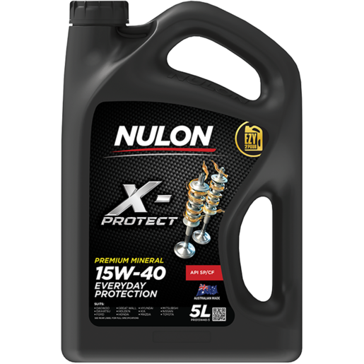 Nulon X-Protect 15W-40 Premium Mineral Engine Oil 5L - PRO15W40-5