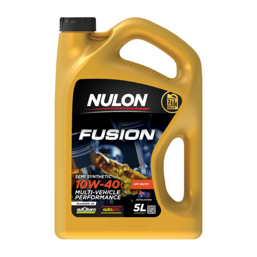 Nulon Fusion 10W-40 Semi Synthetic Engine Oil 5L - FUS10W40-5